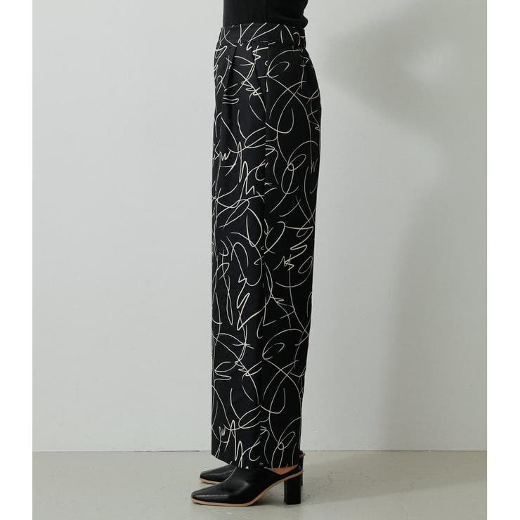 LINE DRAWING PRINT PT | AZUL BY MOUSSY | 詳細画像16 