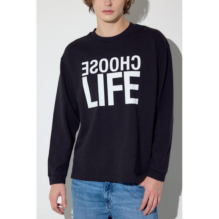 BLK | CHOOSE LIFE長袖Tシャツ | AZUL BY MOUSSY