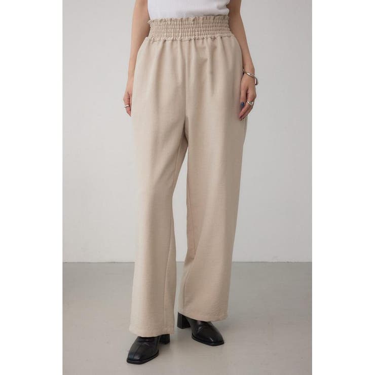 L/BEG1 | ウエストイージーワイドパンツ | AZUL BY MOUSSY