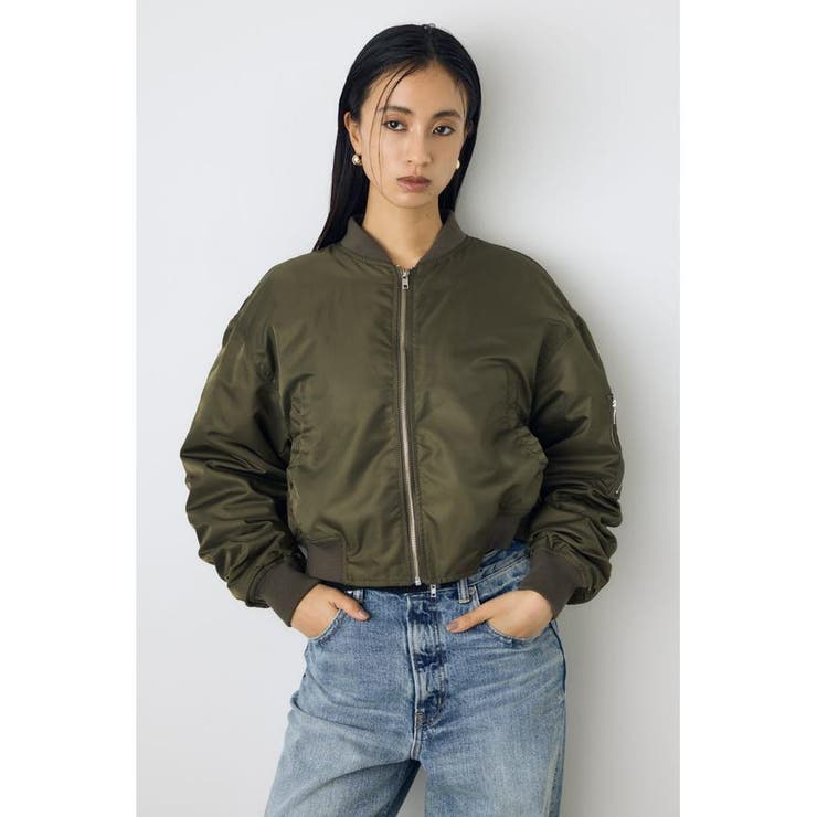 KHA | ショート中綿MA-1 | AZUL BY MOUSSY