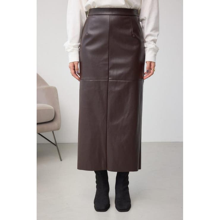 フェイクスエード/フェイクレザータイトスカート | AZUL BY MOUSSY | 詳細画像41 