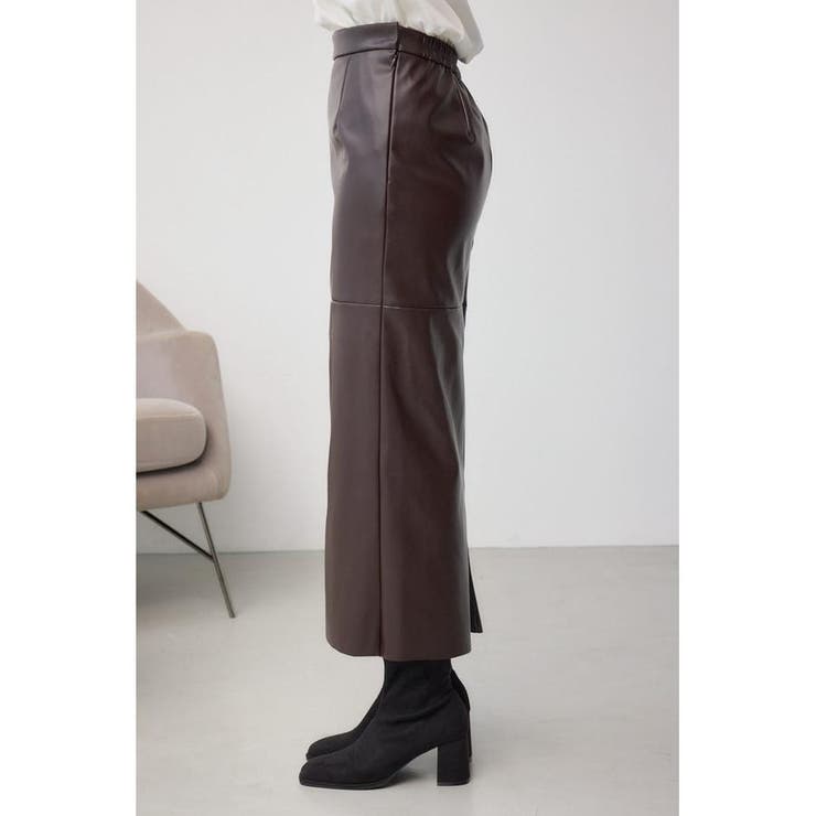 フェイクスエード/フェイクレザータイトスカート | AZUL BY MOUSSY | 詳細画像42 