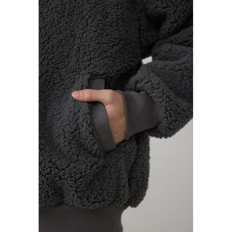 シープボア×スウェット切替防風ブルゾン | AZUL BY MOUSSY | 詳細画像41 