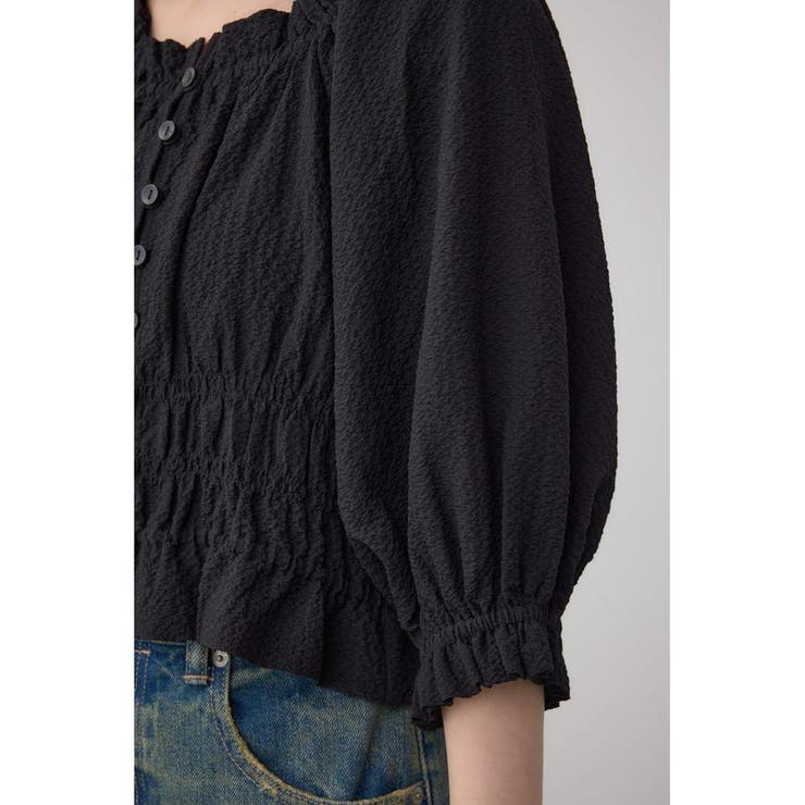 ギャザーフリル2WAYブラウス | AZUL BY MOUSSY | 詳細画像23 