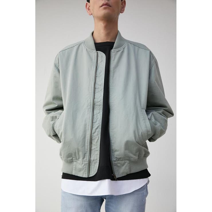 MOUSSY マウジー moussy Vintage OVER MA-1 （ライトベージュ
