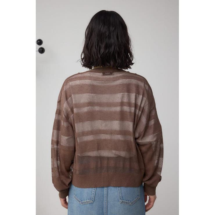 シアージップアップカーディガン | AZUL BY MOUSSY | 詳細画像17 