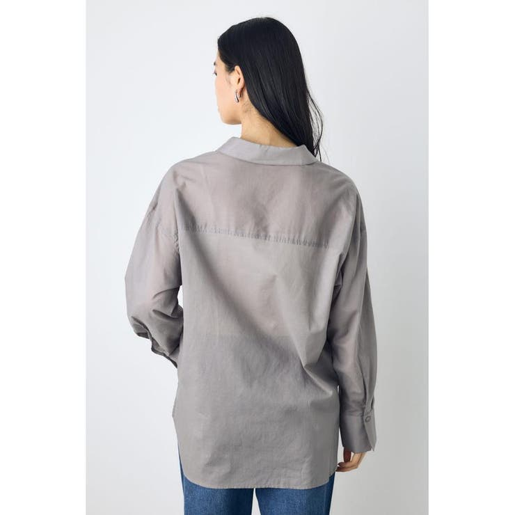 シアーコットンレギュラーシャツ | AZUL BY MOUSSY | 詳細画像29 