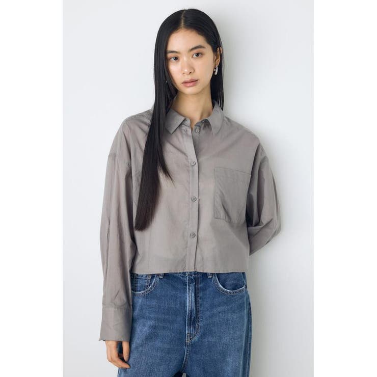 シアーコットンレギュラーシャツ | AZUL BY MOUSSY | 詳細画像36 