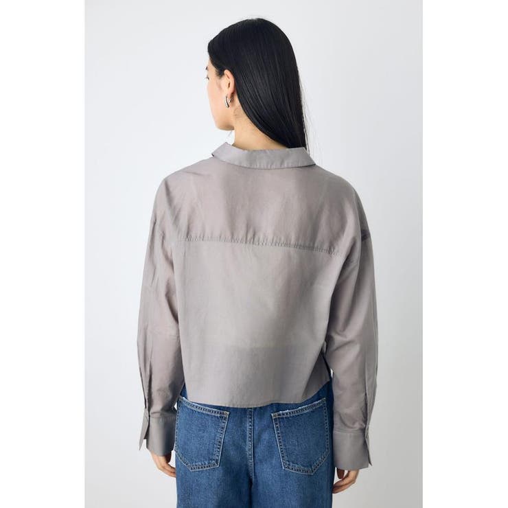 シアーコットンレギュラーシャツ | AZUL BY MOUSSY | 詳細画像37 