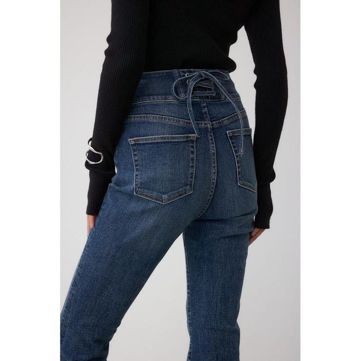 AZUL DENIM H/Wバックリボンフレアデニム | AZUL BY MOUSSY | 詳細画像15 