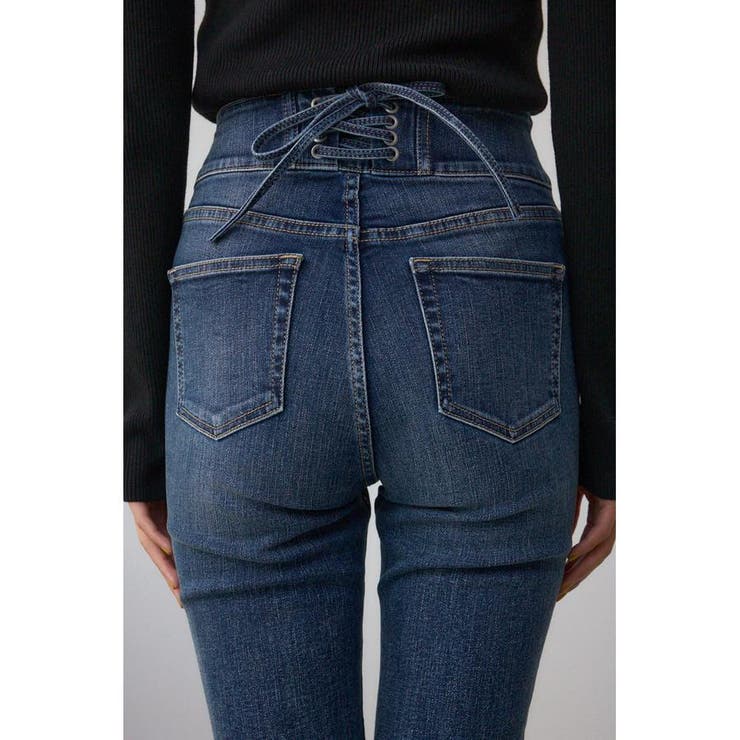 AZUL DENIM H/Wバックリボンフレアデニム | AZUL BY MOUSSY | 詳細画像22 