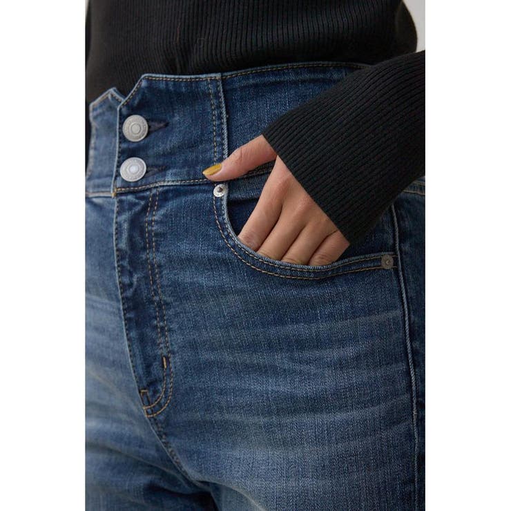 AZUL DENIM H/Wバックリボンフレアデニム | AZUL BY MOUSSY | 詳細画像23 