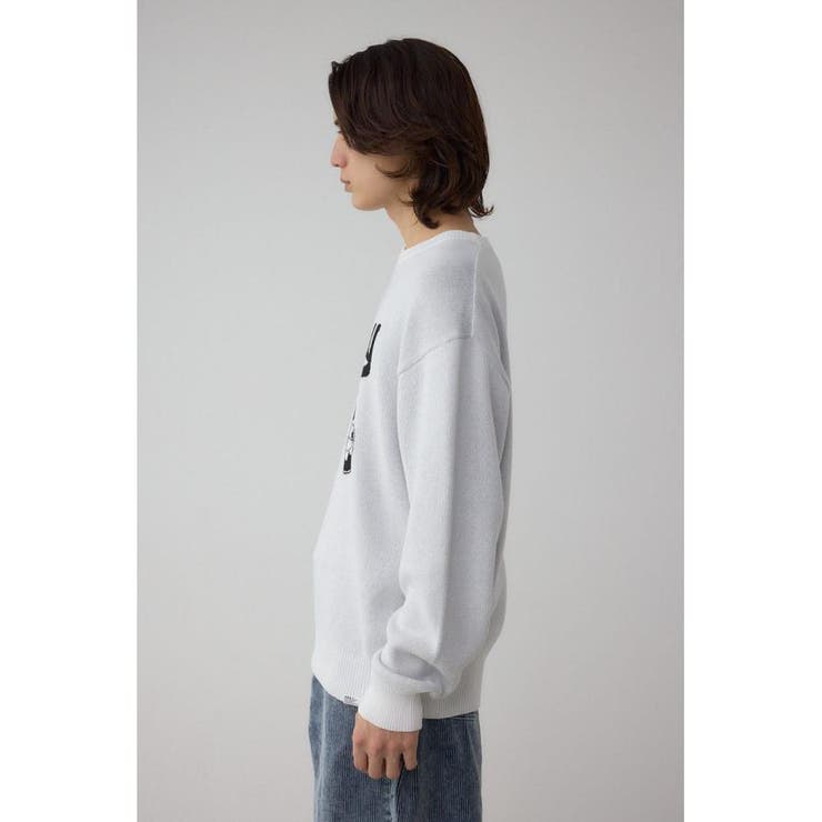 RAP HIP HOPグラフィックニット | AZUL BY MOUSSY | 詳細画像5 