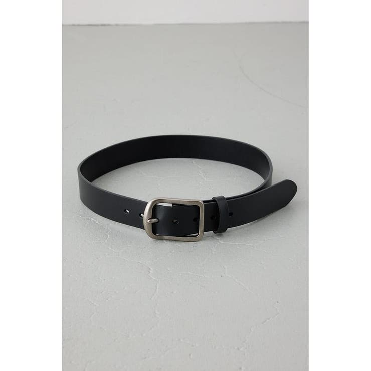 BLK | プレーンレザーベルト | AZUL BY MOUSSY