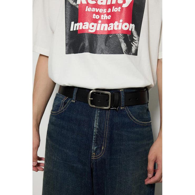 プレーンレザーベルト | AZUL BY MOUSSY | 詳細画像1 
