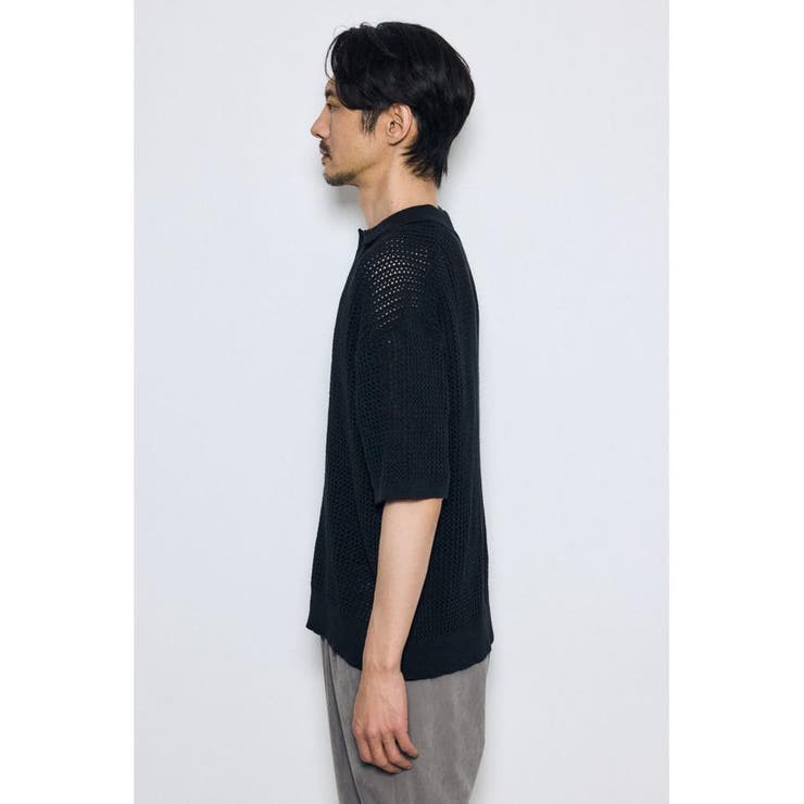 メッシュスキッパーポロシャツ | AZUL BY MOUSSY | 詳細画像16 