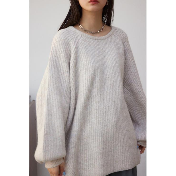 IVOY3 | ボリュームニットプルオーバー | AZUL BY MOUSSY