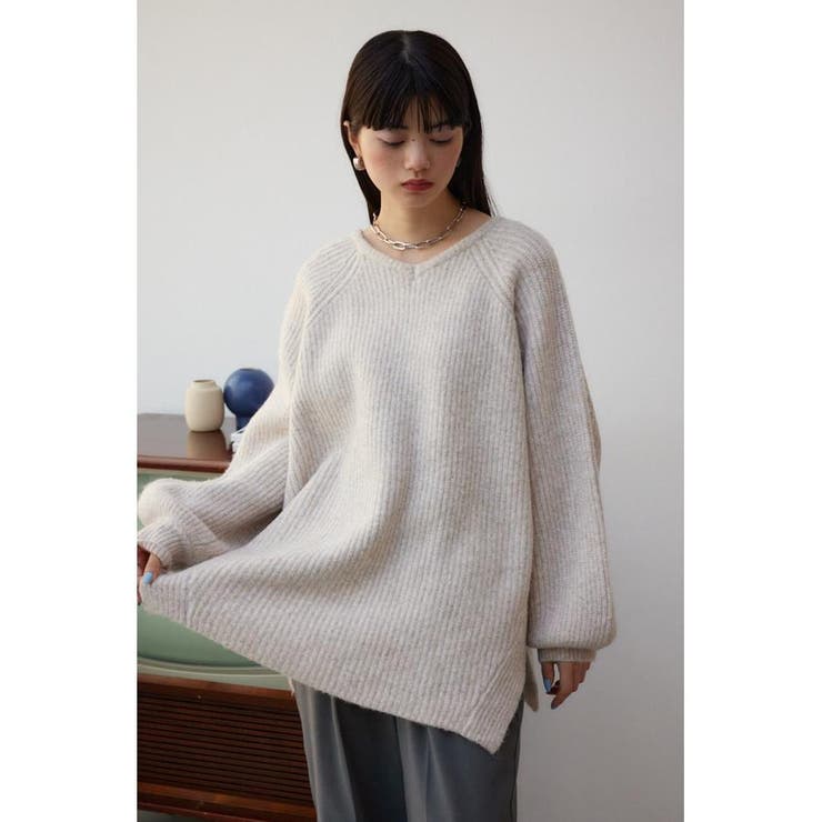 ボリュームニットプルオーバー | AZUL BY MOUSSY | 詳細画像3 