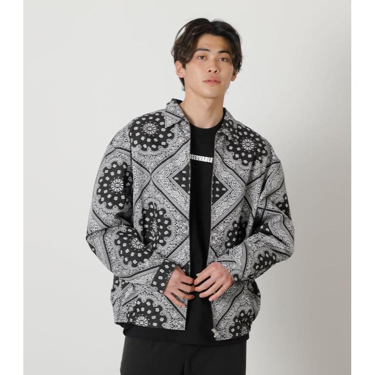 Bandana Zip Jacket 品番 Azlw Azul By Moussy アズールバイマウジー のメンズ ファッション通販 Shoplist ショップリスト