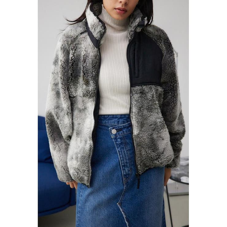 BLK | ムラゾメボアジャケット | AZUL BY MOUSSY