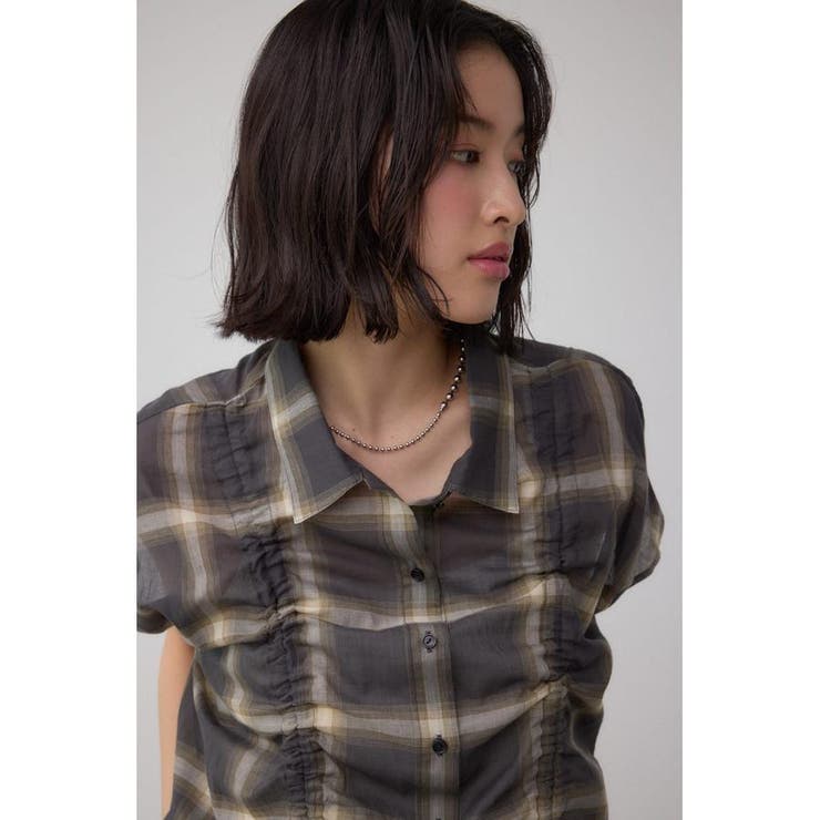 C/T冷感 ドロストブラウス | AZUL BY MOUSSY | 詳細画像20 