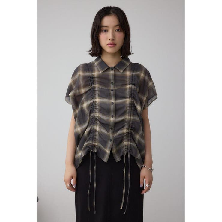 C/T冷感 ドロストブラウス | AZUL BY MOUSSY | 詳細画像23 