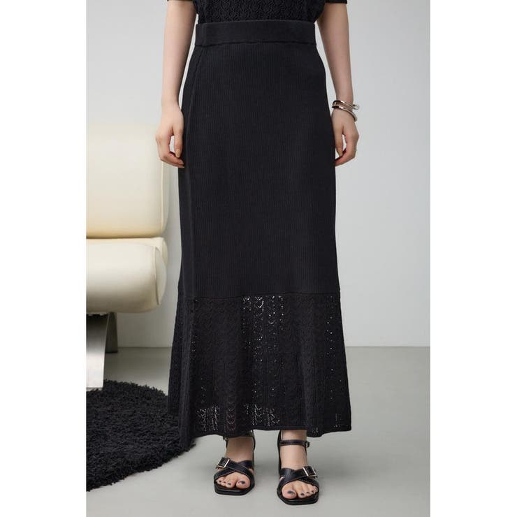 クロシェニットスカート | AZUL BY MOUSSY | 詳細画像15 