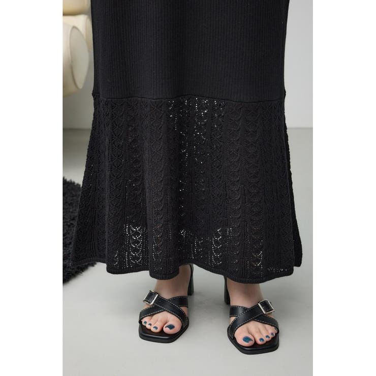 クロシェニットスカート | AZUL BY MOUSSY | 詳細画像21 