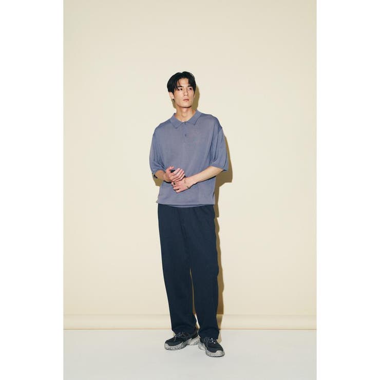 コンフォートニットポロシャツ | AZUL BY MOUSSY | 詳細画像22 