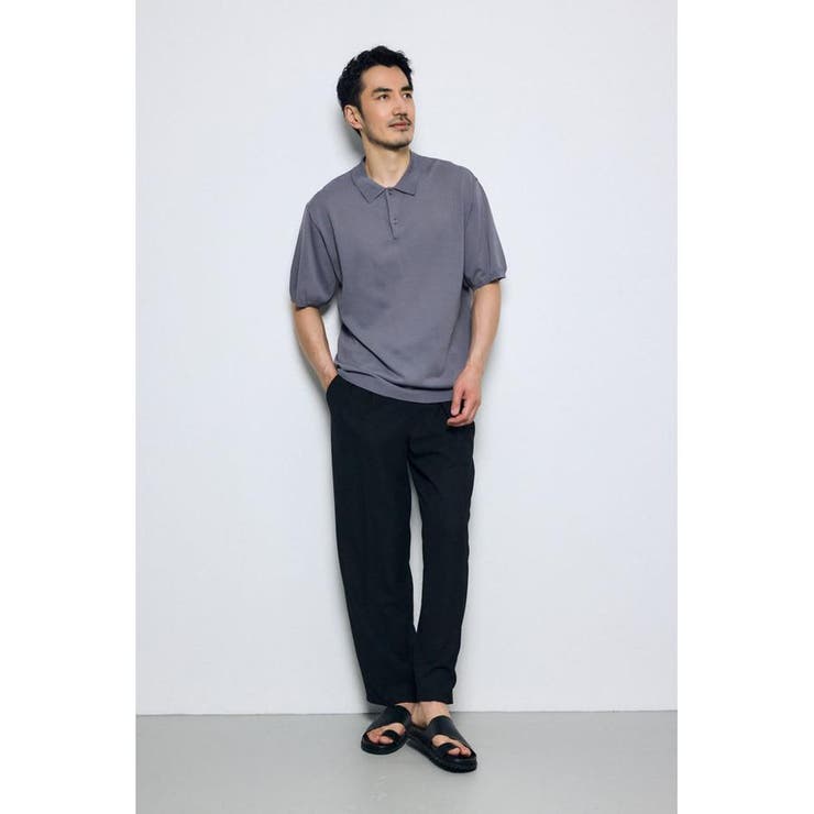 コンフォートニットポロシャツ | AZUL BY MOUSSY | 詳細画像26 