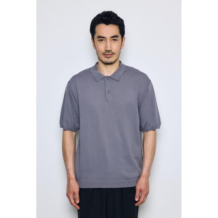 コンフォートニットポロシャツ | AZUL BY MOUSSY | 詳細画像27 