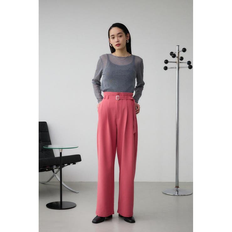 ベルトタックワイドパンツ | AZUL BY MOUSSY | 詳細画像26 