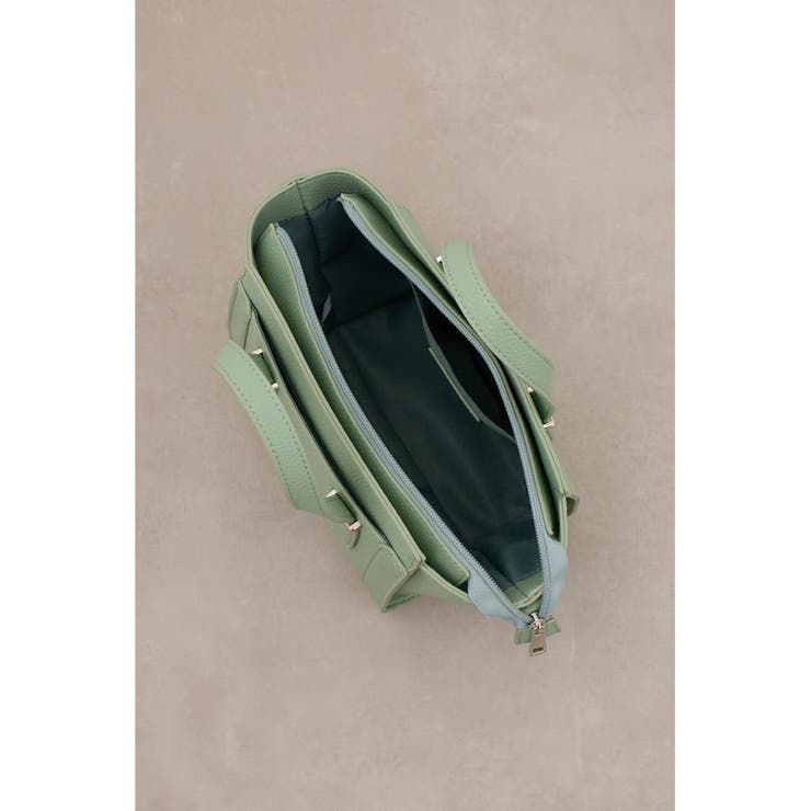 チャームセットトラペイズドバッグ | AZUL BY MOUSSY | 詳細画像30 