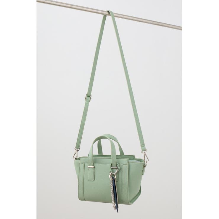 チャームセットトラペイズドバッグ | AZUL BY MOUSSY | 詳細画像26 