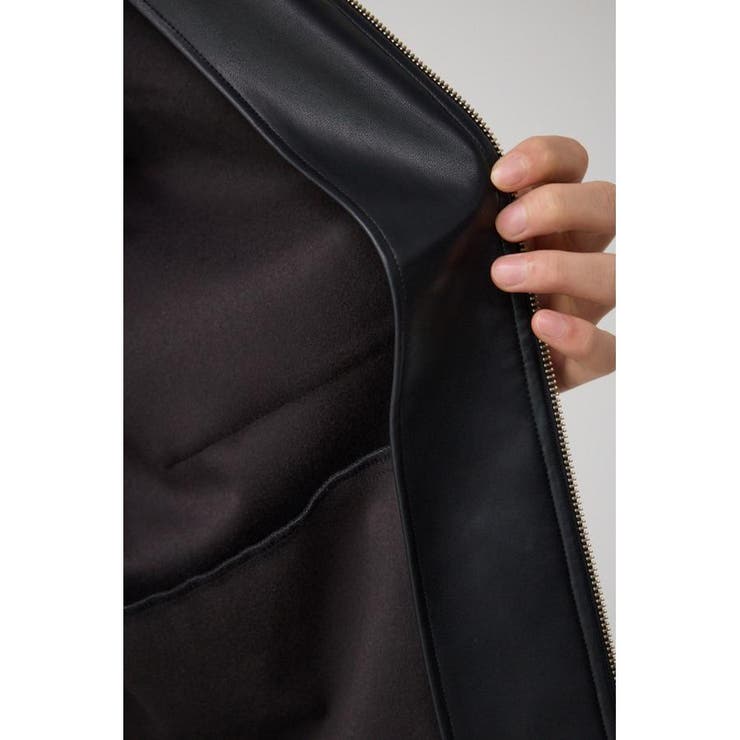 フェイクレザーCPOシャツ | AZUL BY MOUSSY | 詳細画像11 