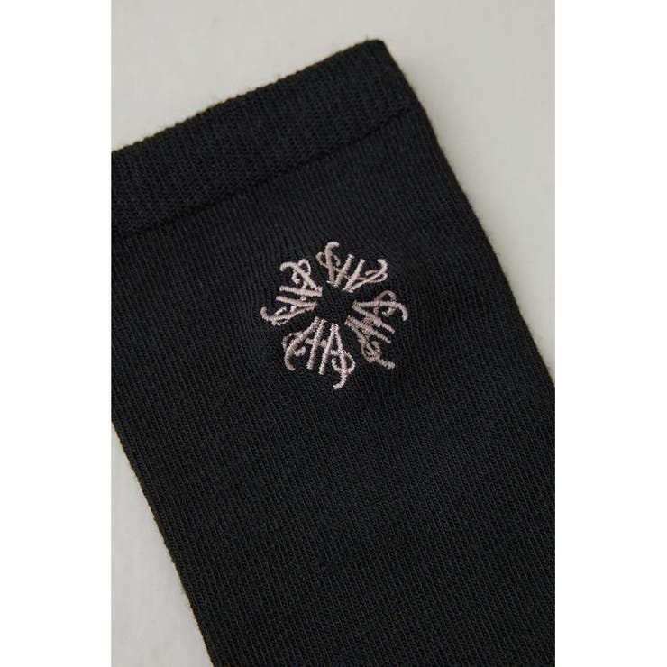 1ポイント刺繍ロングソックス | AZUL BY MOUSSY | 詳細画像6 