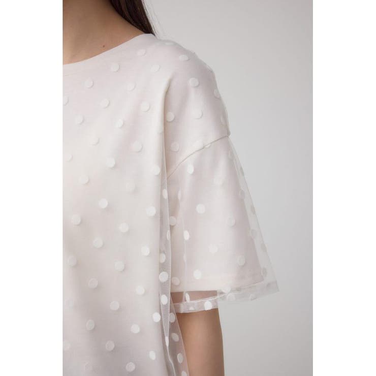 チュールアソートTシャツ | AZUL BY MOUSSY | 詳細画像9 