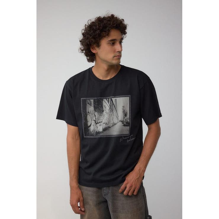 モノクロームストリートTシャツ | AZUL BY MOUSSY | 詳細画像39 