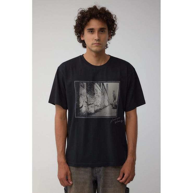 モノクロームストリートTシャツ | AZUL BY MOUSSY | 詳細画像41 