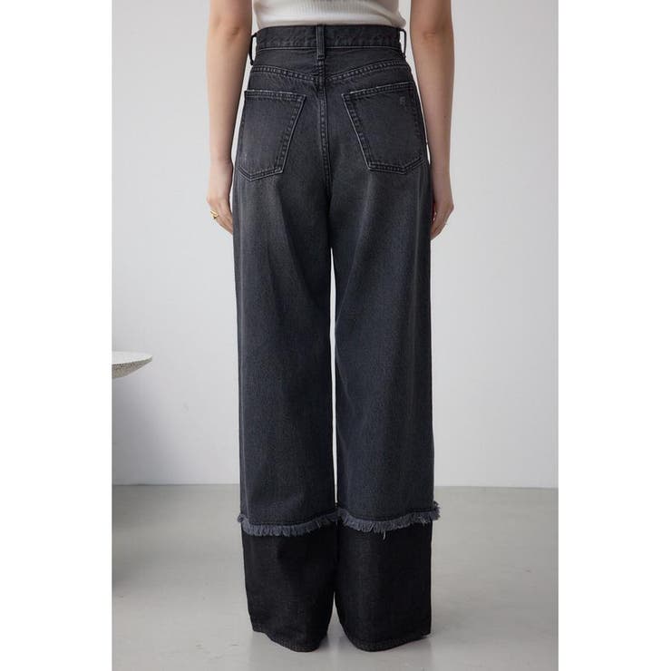 AZUL DENIM スウィッチングバイカラーデニム[品番:AZLW0023316 AZUL DENIM スウィッチングバイカラーデニム[品番:AZLW0023316