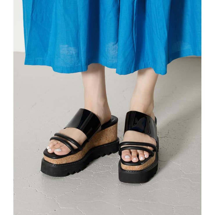 サンダル・ミュール BEACHWEAR SLIDES Amazon.co.jp: Juicy Couture レディース スライドサンダル