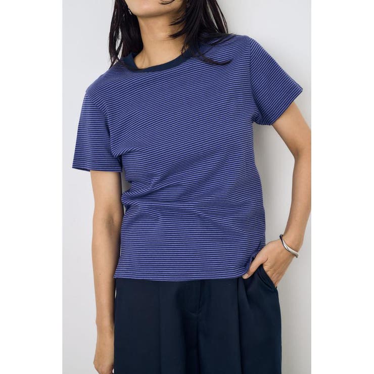 ミニボーダーTシャツ | AZUL BY MOUSSY | 詳細画像20 