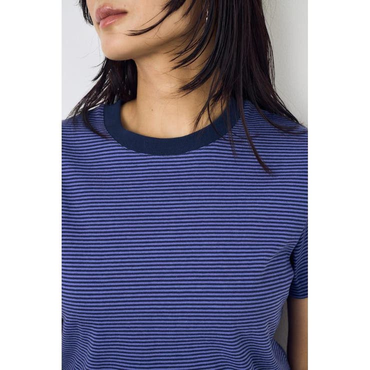ミニボーダーTシャツ | AZUL BY MOUSSY | 詳細画像24 