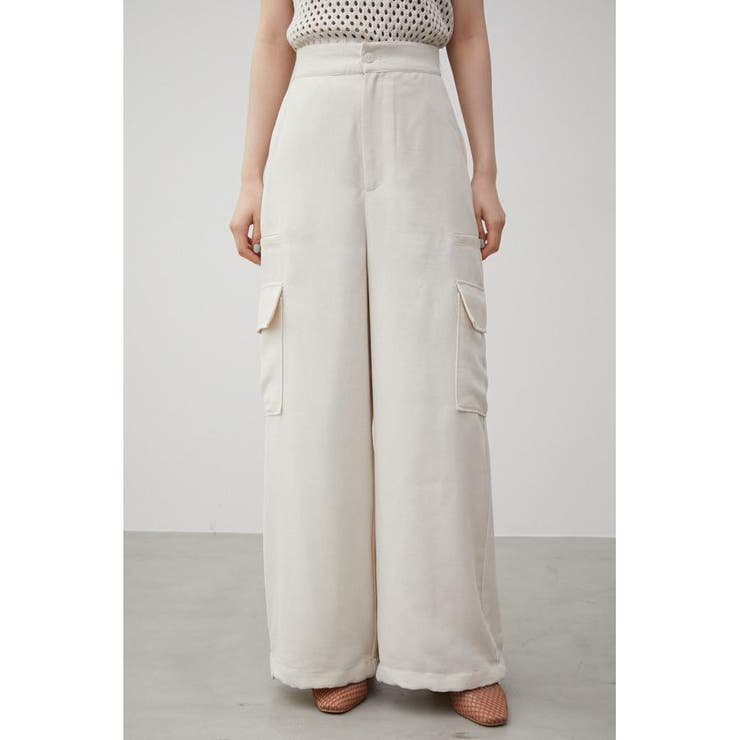 MESH LIKE WIDE PANTS | AZUL BY MOUSSY | 詳細画像5 