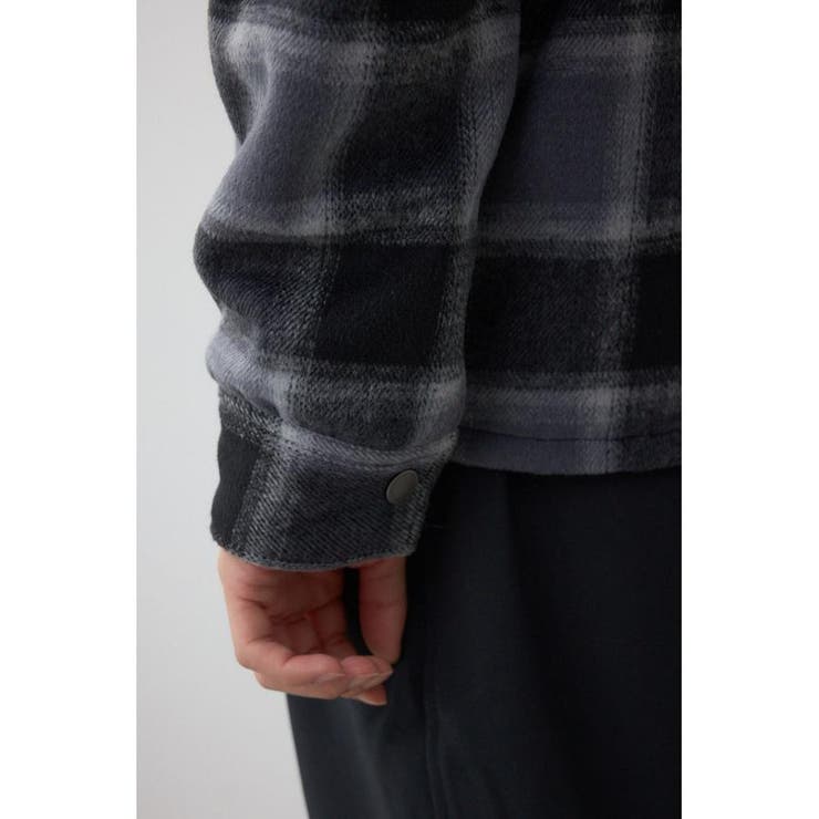 裏ボアCPOシャツブルゾン | AZUL BY MOUSSY | 詳細画像10 