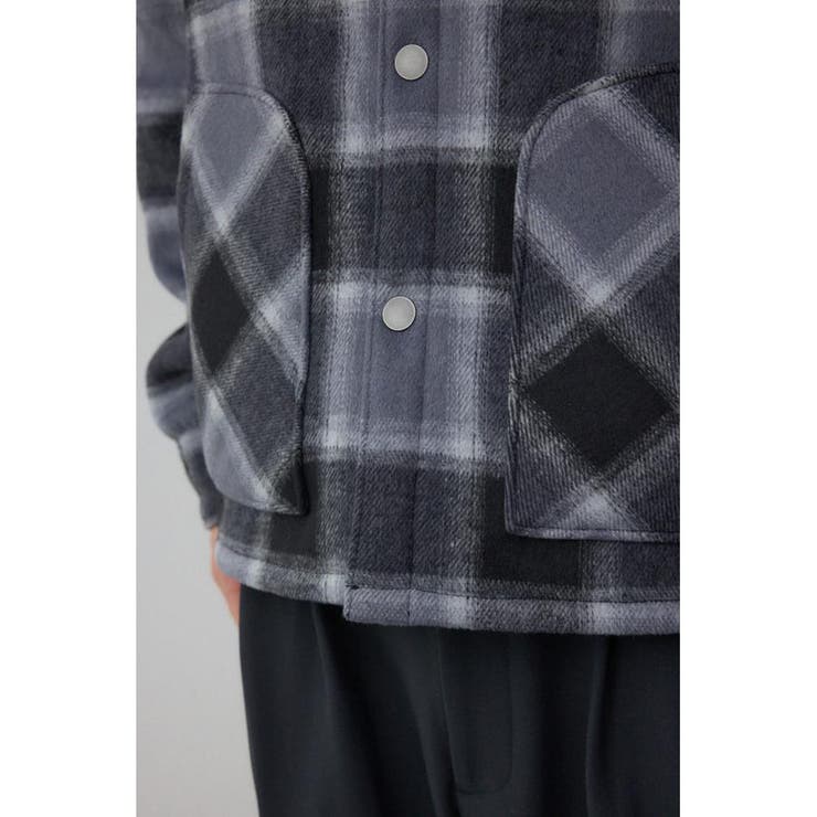 裏ボアCPOシャツブルゾン | AZUL BY MOUSSY | 詳細画像12 