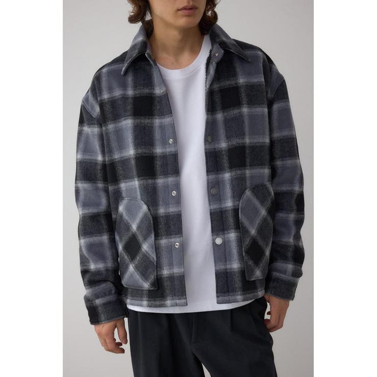 裏ボアCPOシャツブルゾン | AZUL BY MOUSSY | 詳細画像1 