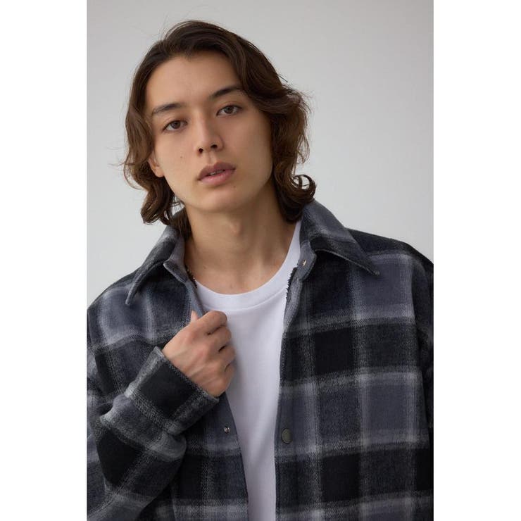 裏ボアCPOシャツブルゾン | AZUL BY MOUSSY | 詳細画像2 