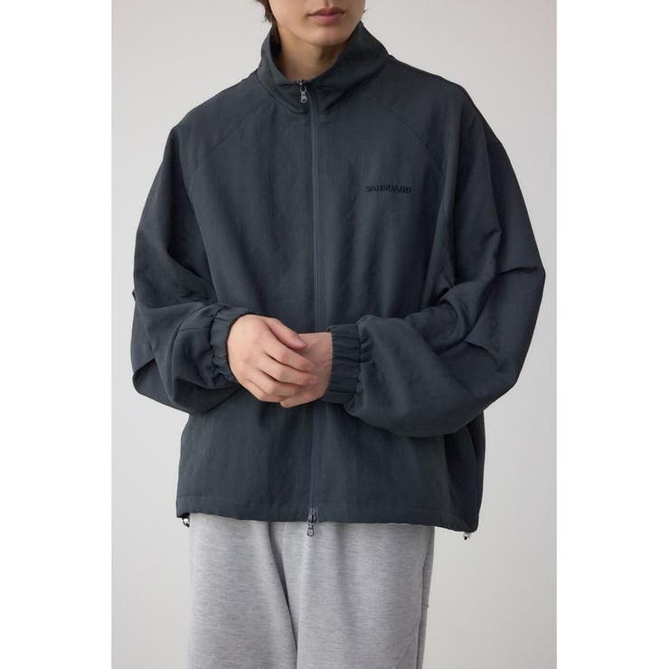 L/BLK1 | 総柄ジャガードオーバーブルゾン | AZUL BY MOUSSY