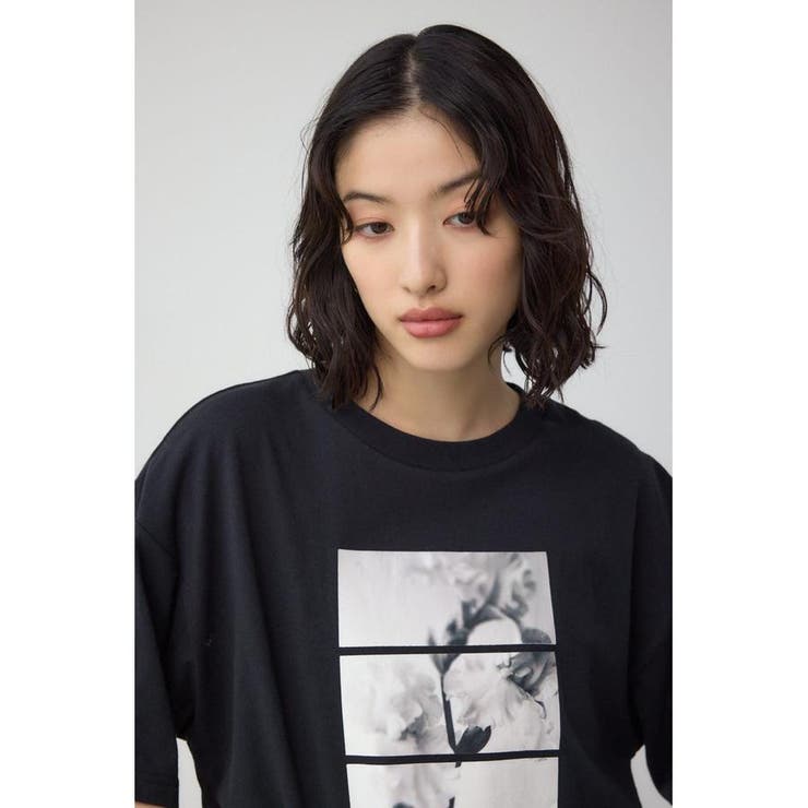 フラワーフォトTシャツ | AZUL BY MOUSSY | 詳細画像12 